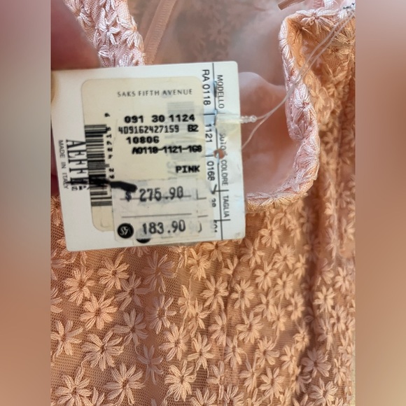 Moschino Cheap and Chic Pink Embroidered Floral Skirt - NWT - Size 4 - Picture 7 of 7